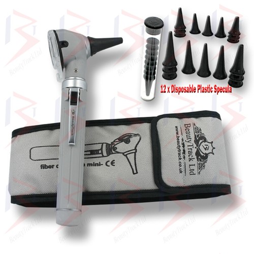 Fiber mini otoscope grey - otoscope,