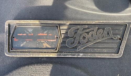 Foden vehicles cast - foden, aluminium