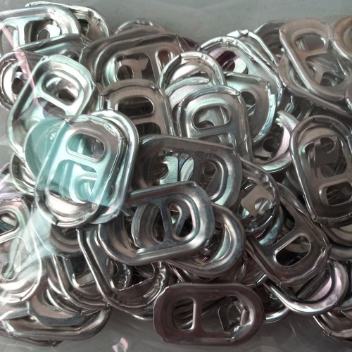 100 silver soda tabs - x,
