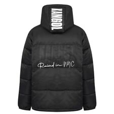 Mens Kangol Puffer Coat Jacket Outerwear Black XL *RARE*
