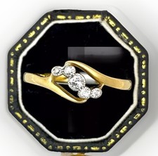 18ct Gold Vintage Ring 5 Real