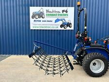 BEACONSFIELD UK MADE 6FT MOUNTED "3" WAY CHAIN HARROWS FOR ANY COMPACT TRACTOR
