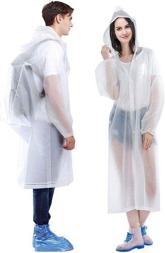 Festival poncho rain - poncho, clear