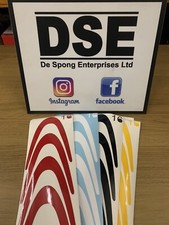 Team Dynamics Pro Race 1.2 16" Valve Marking Stickers Race Car Track Sticker DSE