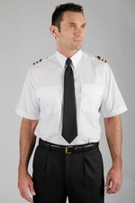 Pilots shirts AAC brand CLASSIC FIT pilot shirt - short sleeve (half sleeve)