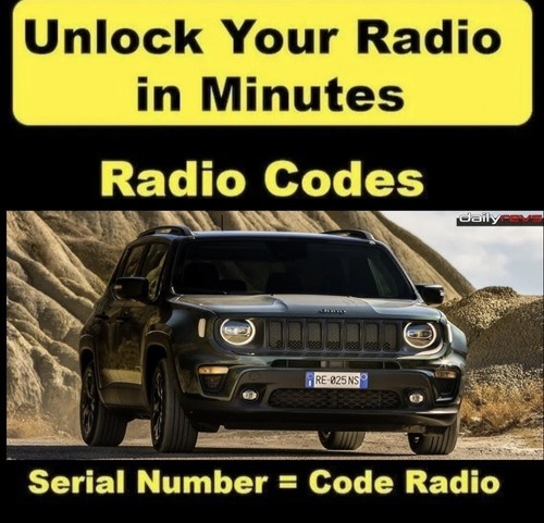 Jeep renegade car - car, radio