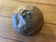 Vintage Copper Wafax Bed Warmer Dome Shape Screw Cap Heater Water Bottle