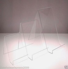 Book Phone Plate Display Stand Clear Perspex® Acrylic Small Medium Large Display