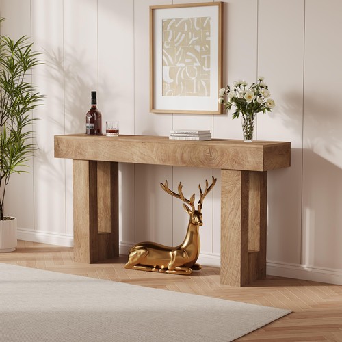 Farmhouse console table - console,