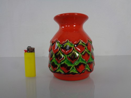 Orange vintage 1970s fat - vintage, lava