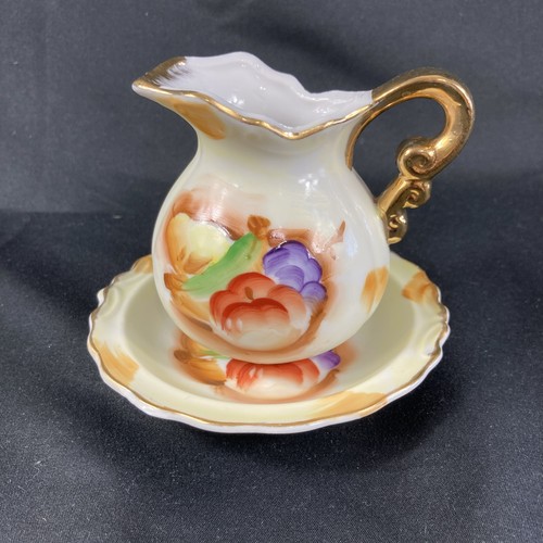 Vtg mini porcelain pitcher - mini,