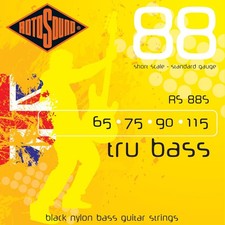 Rotosound RS88S Black Nylon