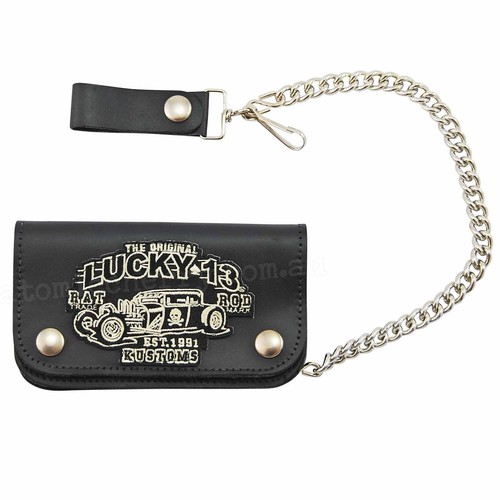 Lucky rat rod leather chain - rod,