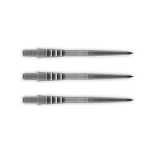 Perfect Nine Alpha Dart Points - Silver/Black