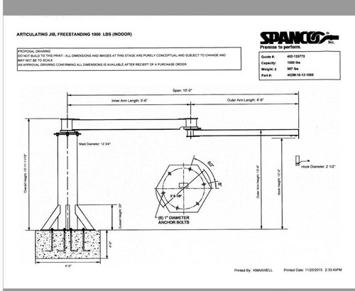 Spanco ton articulating - ton,