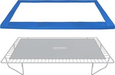 Replacement Trampoline Safety Foam Spring Cover Padding Rectangular Frames