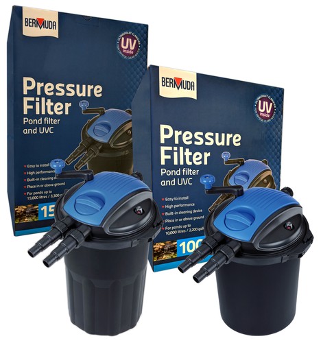 Bermuda pond pressure filter - bermuda,