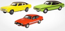 FORD Set - 3x Capri - Mk1, Mk2 & Mk3 - - OXFORD 1:76