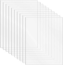 10 Pcs Acrylic Sheet 1Mm Clear