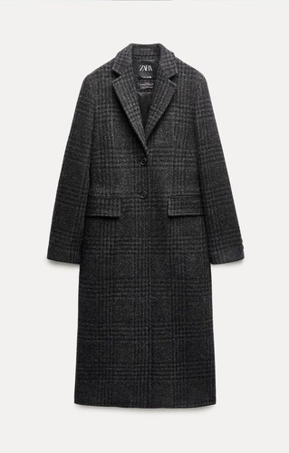 Zara woman manteco wool blend - wool,
