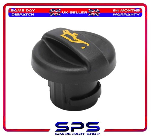 Oil filler cap black for - oil,