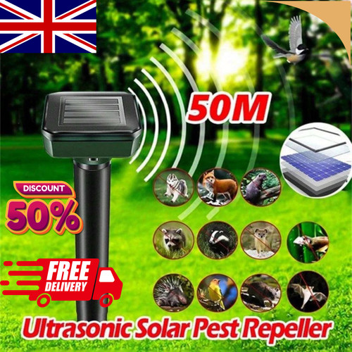 Ultrasonic garden deterrent - ultrasonic,