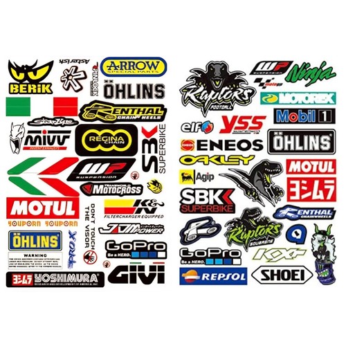 55x stickers sheets - sheets,