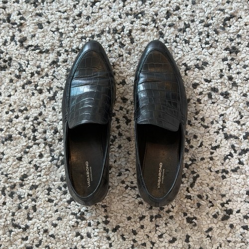 Vagabond black croc embossed - vagabond,