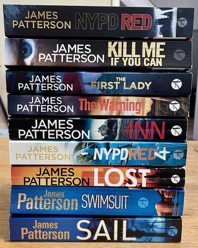 James patterson books bundle - james,