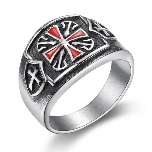 Templar cross ring - templar,