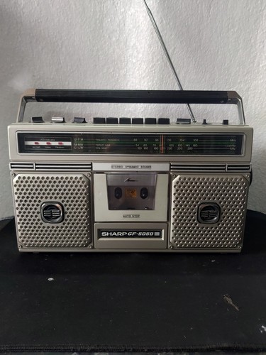 Sharp 5050 vintage boombox - gf,