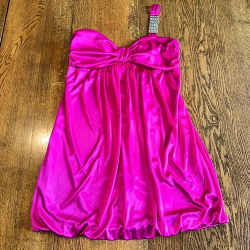 Vtg y2k deb pink - vtg, satin