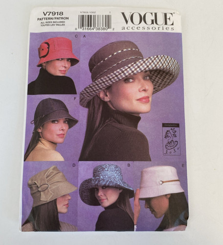 Vogue v7918 accessories - vogue, sewing