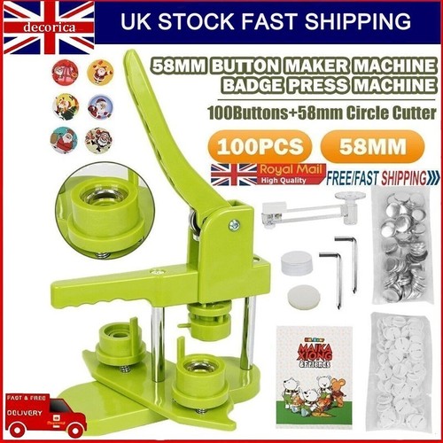 58mm button maker machine - button,
