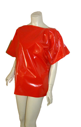 Pvc tee shirt - t, top