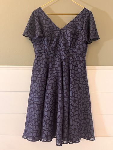 Hourglass 50s dress dark blue - hourglass,