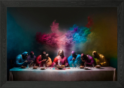 Last supper framed - last, art
