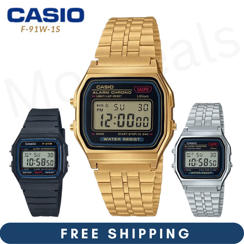 Casio 91w digital watch - f-91w,