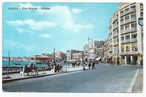 Malta the strand - malta, silema