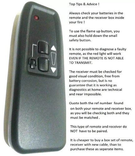 New gas fire remote - gas,