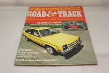 ROAD & TRACK: PEUGEOT 604 & JAGUAR XJ-S OCTOBER 1975 (OAK9248-1 [BOX U] #2162)