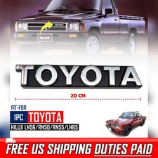 Front Grille Badge Emblem Oem For Toyota Hilux Pickup LN56 RN LN65 1984-1988