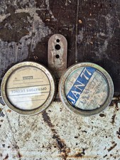 Vintage 1970s Motorcycle Tax