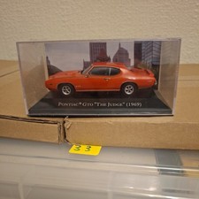 DEAGOSTINI PONTIAC GTO THE JUDGE RED 1969 FactorySealed 1:43 Scale (3)