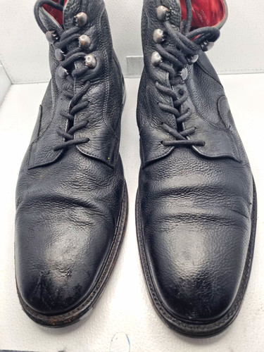Loakes men black leather - black,
