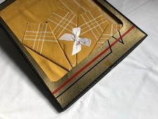 VINTAGE Irish Linen Mustard