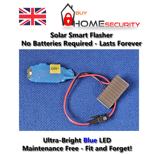 Solar dummy alarm box - box, smart