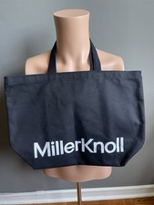 MILLER KNOLL Tote Bag Black