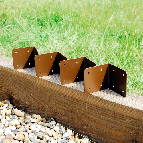 Corner timber railway sleeper - railway,