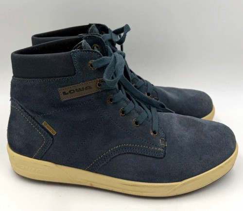 Lowa blue suede lace chukka - lowa,